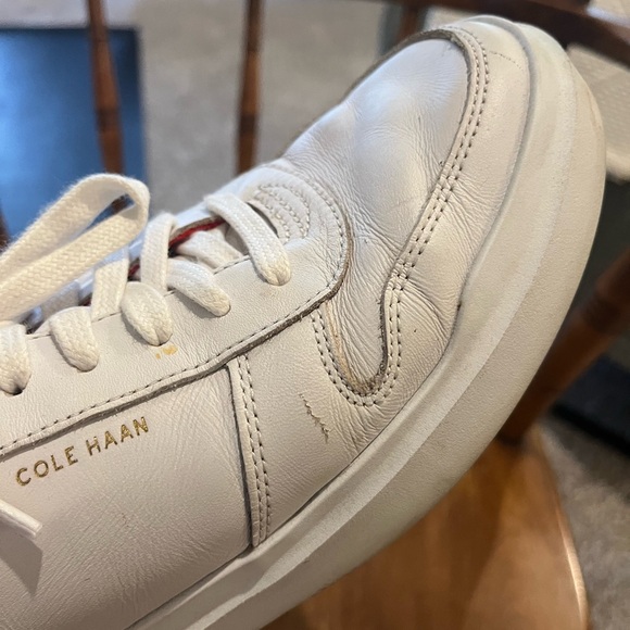 Cole Haan red and white sneakers - Picture 5 of 8